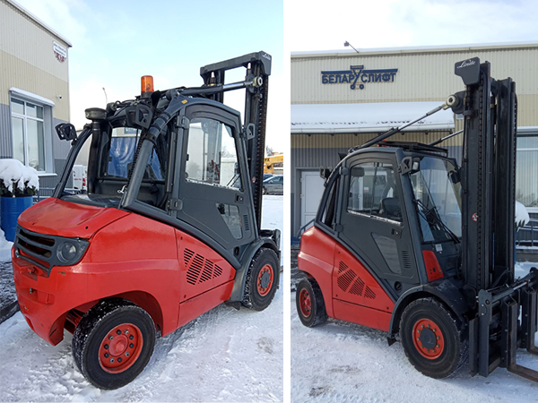  Погрузчик дизельный вилочный Linde H50D
