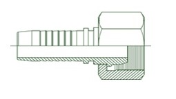 Основное отличие угол конуса ниппеля DIN - 24 градуса